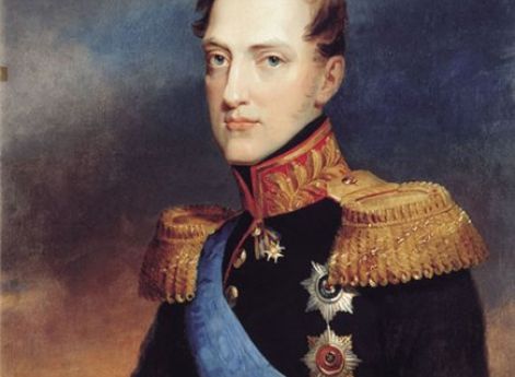 Портрет великого князя Николая Павловича. В.Голике . 1820-е.