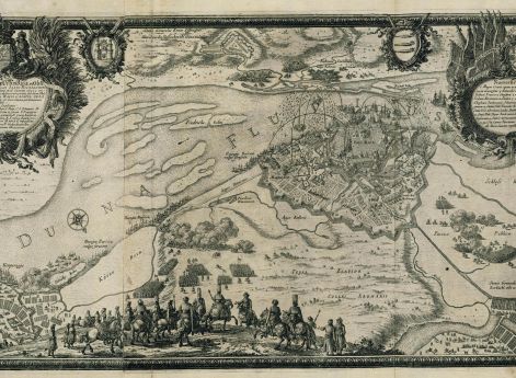 Осада Риги в 1656 году. Гравюра XVII века