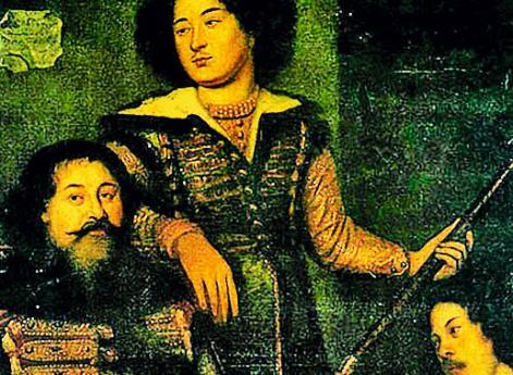 Участники русского посольства 1662 г. в Англию