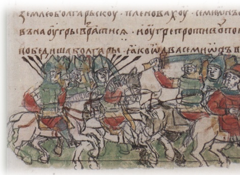 Битва угров (венгров) с болгарами; спасение болгарского царя Симеона в Дерестре.