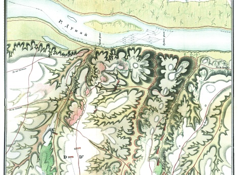 План сражения при селе Батине 26 августа 1810 года