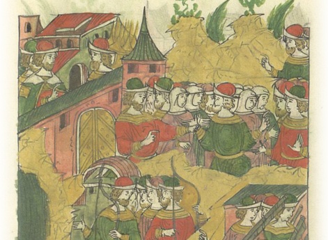 Обмен Андрея Тишкова на 15 женщин из астраханского плена. Головы укрепляются в городе, расставляют по Волге стрельцов и казаков.