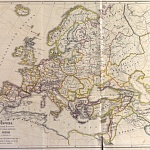 Европа в конце XI столетия (крестовые походы). Россия в 1054 году. По Шпрунеру Брейдшнейдеру Крузе, Павлищеву и Замысловскому