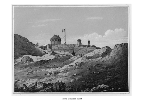 Остатки Малаховой башни.