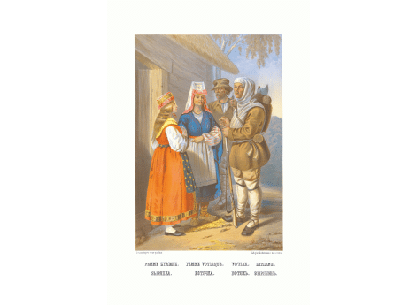 Зырянка. Вотячка. Вотяк. Зырянин.