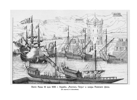 Схема укреплений г.Гдова.