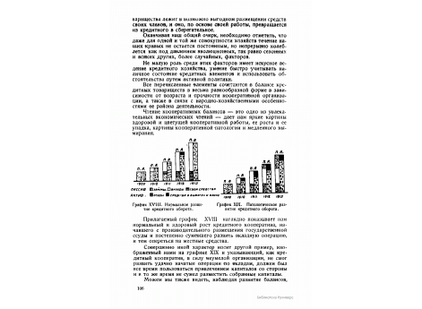 График XIX. Патологическое развитие кредитного оборота.