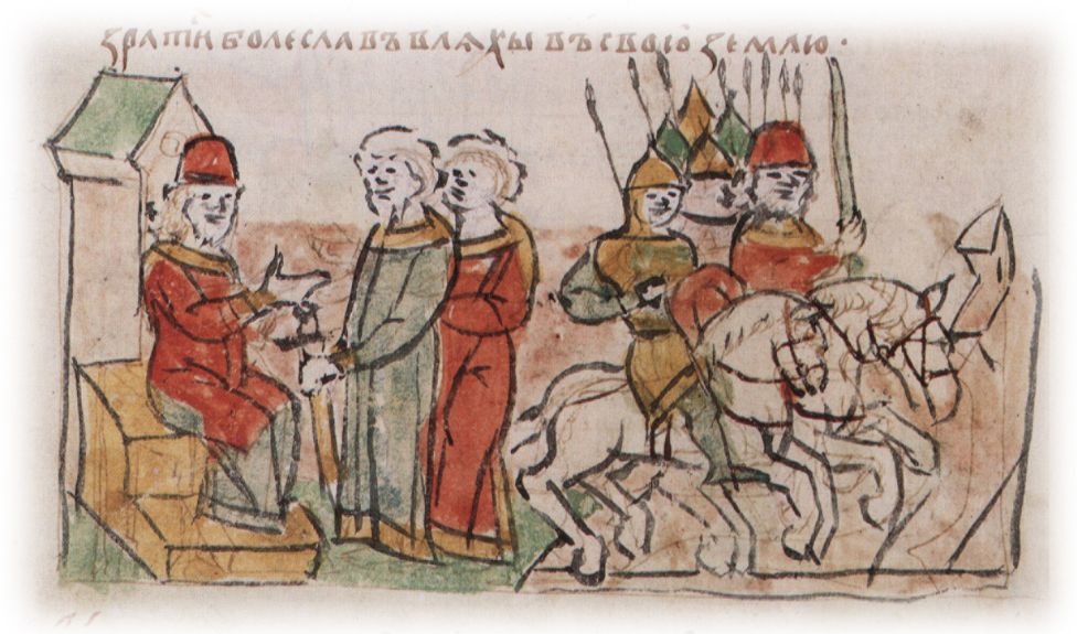 Вокняженис Изяслава Ярославича в Киеве 2 мая 1069 года; возвращение короля Болеслава II Польского в свою землю.