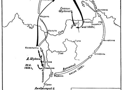 С.В. Иванов. В смутное время (Лагерь самозванца). 1908 год