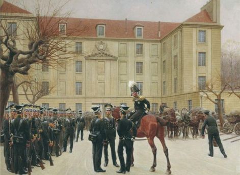 1810 год. 28 февраля (16 февраля ст.ст.) был сформирован корпус российской морской гвардии - Гвардейский экипаж