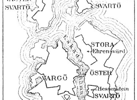 План Свеаборга. 1790-е гг