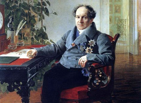 Портрет члена Государственного совета князя А. Н. Голицына.