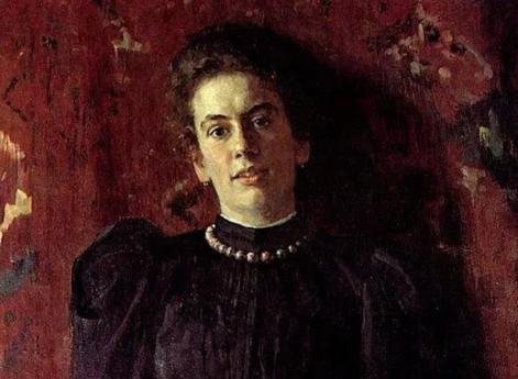 Портрет Татьяны Львовны Толстой, дочери писателя