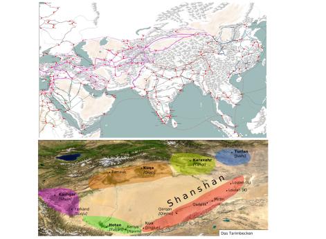 Великие торговые пути мира в X-XII вв. 