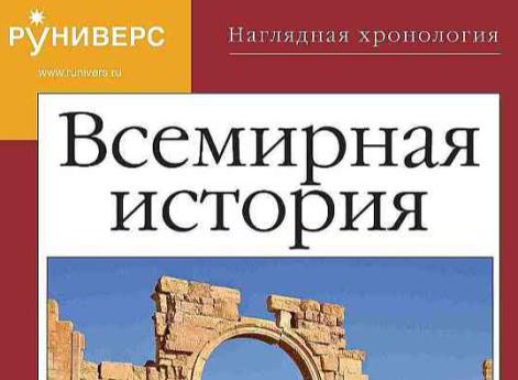 Обложка книги Наглядная хронология. Древний мир