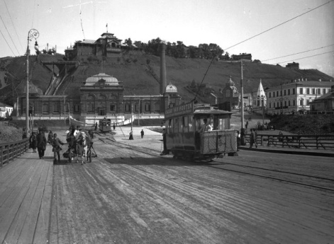 Вид на городскую электростанцию. Нижний Новгород.
