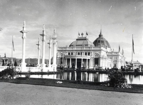 XVI  Всероссийская промышленно-художественная выставка. Павильон художественного отдела. Нижний Новгород.