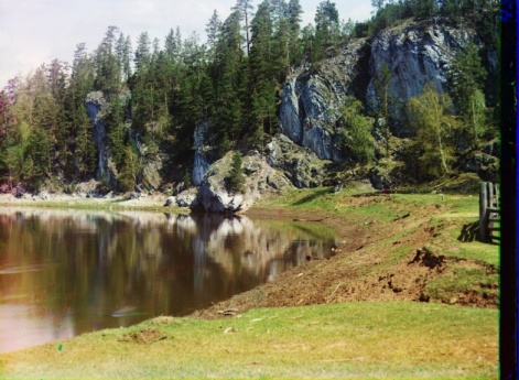 Камень Высокий. Река Чусовая.