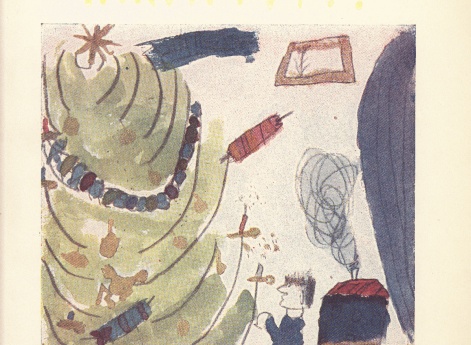 Иллюстрация в книге детского рисунка