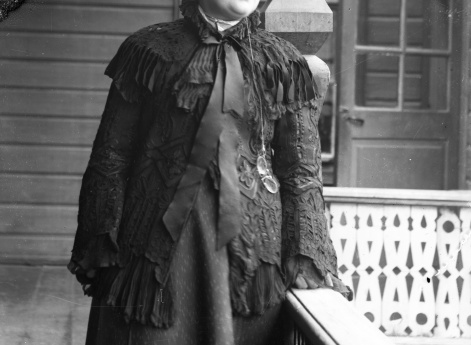 Портрет женщины на веранде. Муром.