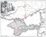 Карта Таврической области