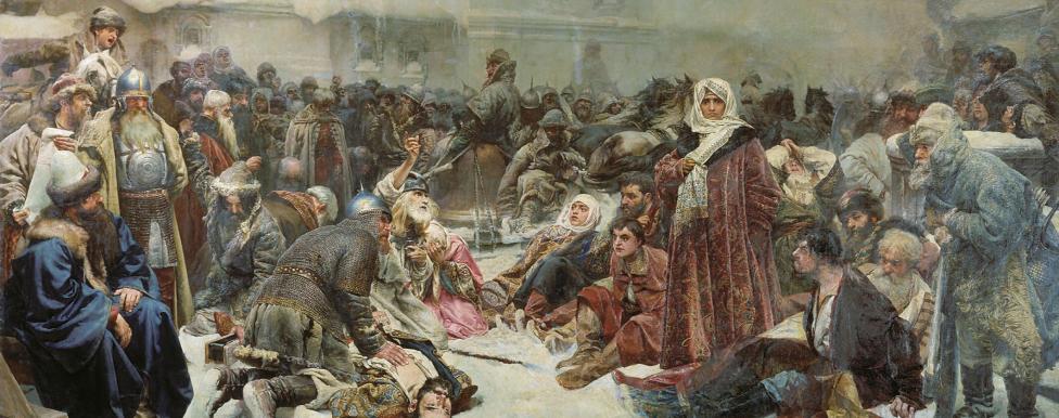 1570 год. 6 января войско Ивана Грозного появилось под стенами Новгорода