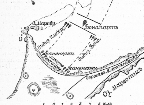 Высадка французских войск в заливе Марабу в ночь на 2 июля 1798 года