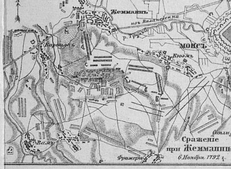 Сражение при Жеммаппе (Жемаппе)  6 ноября 1792 года
