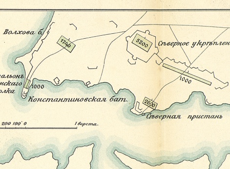 Состояние укреплений северной стороны ко времени высадки союзников