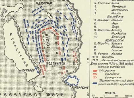 Сражение при Наварине 20.10.1827 г