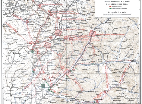 Рекогносцировка перед фронтом 1 и 2 армий 8-10 апреля 1905 года