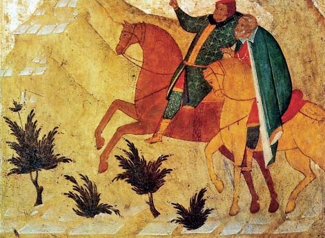 Сон Ивана Калиты (клеймо иконы «Митрополит Пётр с житием»)