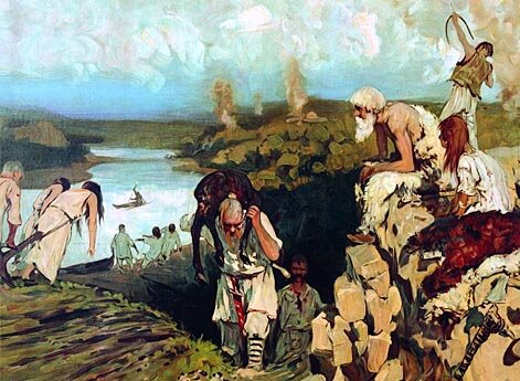 Жилье восточных славян