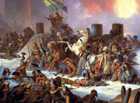 Штурм Очакова 6 декабря 1788 года