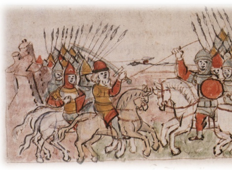 Сражение войск Изяслава Владимировича Муромского с войсками Олега Святославича Черниговского.