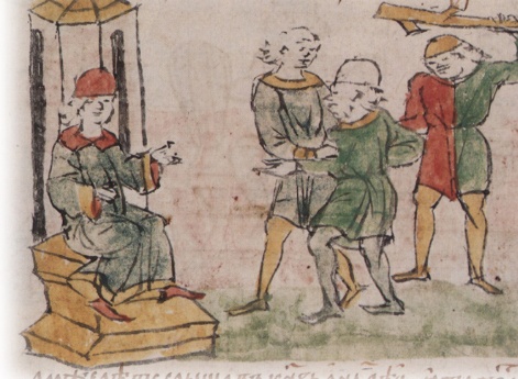 Захват Всеволода Юрьевича в Киеве Давыдом Ростиславичем Вышгородским.