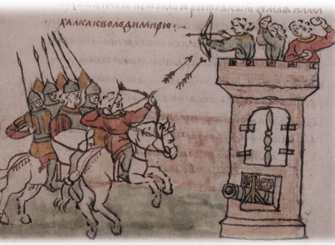 Осада Владимира ростово-суздальскими войсками под водительством Ярополка Ростиславича.