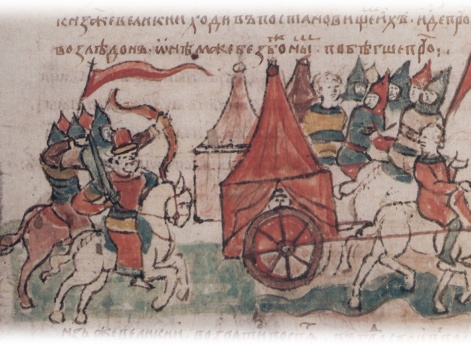 Поход Всеволода Юрьевича Владимирского на половцев; бегство половцев, узнавших о движении владимирского войска.