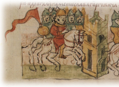 Приступ Владимира Володаревича Галицкого к Луцку; отход Владимира Володаревича к Галичу после неудачной осады Луцка.