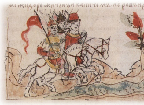 Подступ Владимира Святославича Новгородского к Киеву.