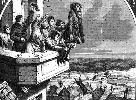 Иудин день на Страстной неделе в Польше