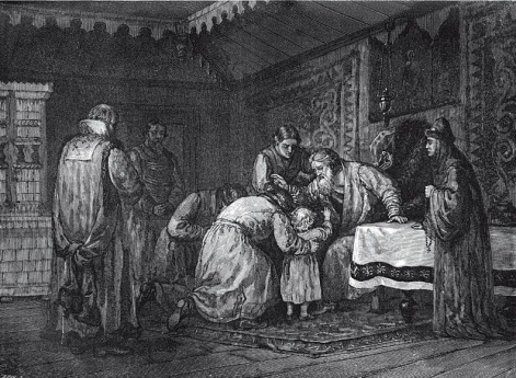 Смерть Владимира Мономаха 