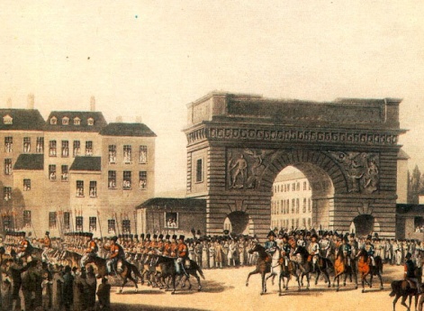 Вступление русских войск в Париж 31 марта 1814 г.
