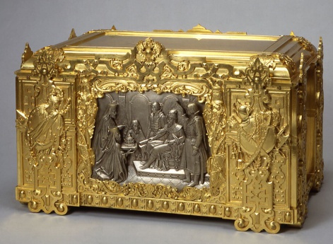 Ларец-ковчег для хранения грамоты об утверждении на царство Ивана IV