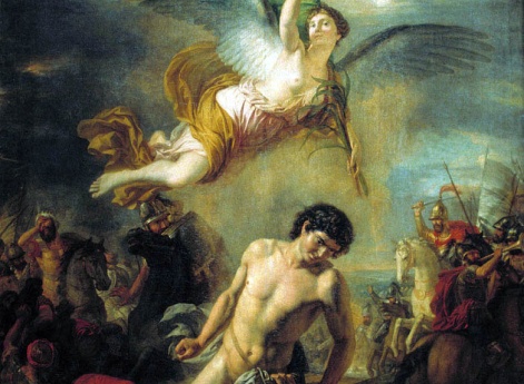 Единоборство князя Мстислава Владимировича Удалого с косожским князем Редедей 