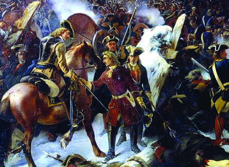 Сражение под Нарвой 19 ноября 1700 года