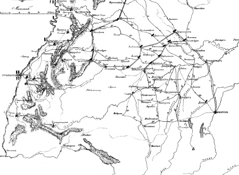 Движение французской армии от Рейна к Дунаю в 1805 году