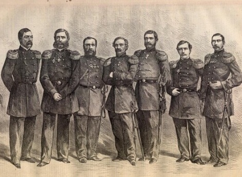 Капитаны Атлантической эскадры. Капитаны экспедиции русского флота к берегам Северной Америки