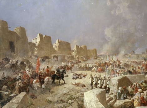 Вступление русских войск в Самарканд 8 июня 1868 года