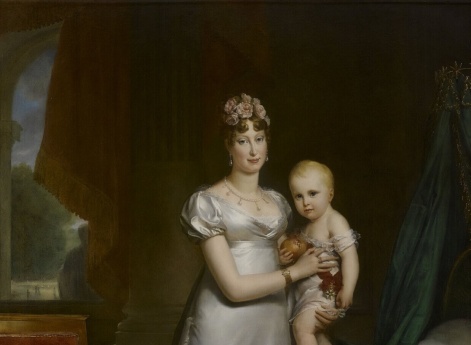 Портрет Марии Луизы, императрицы Франции, и короля Рима